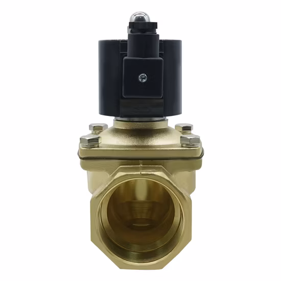 Électrovanne étanche à action directe, série 2W, normalement fermée (2W